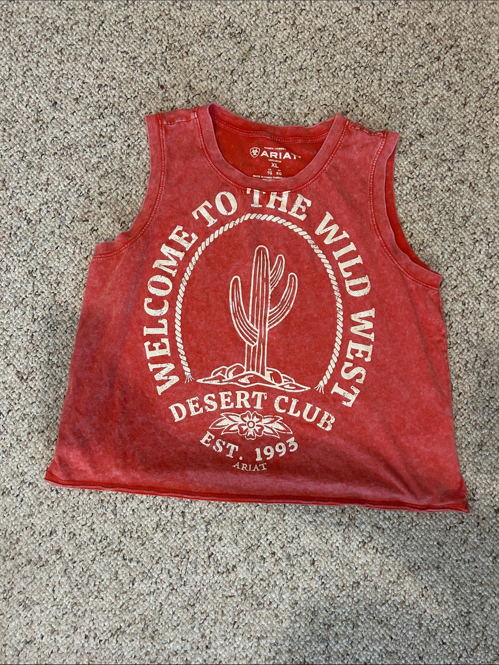 Ariat Womens’ Red Desert Club Graphic Tank